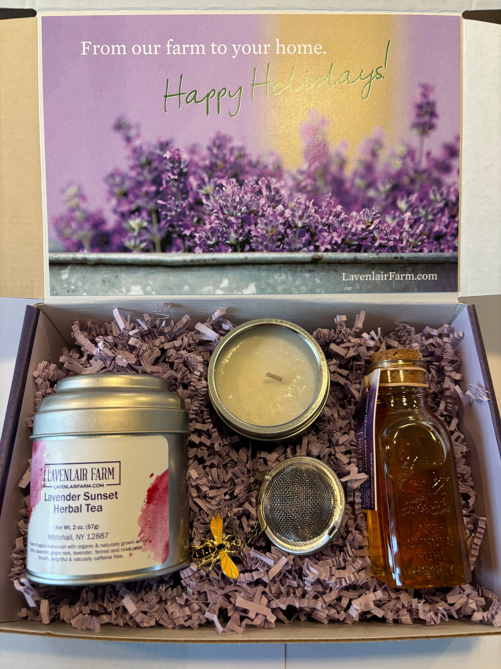 Lavender Tea Time Box