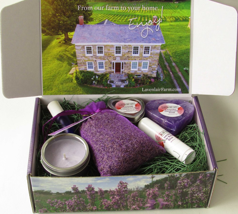 Luxe Lavender Gift Box
