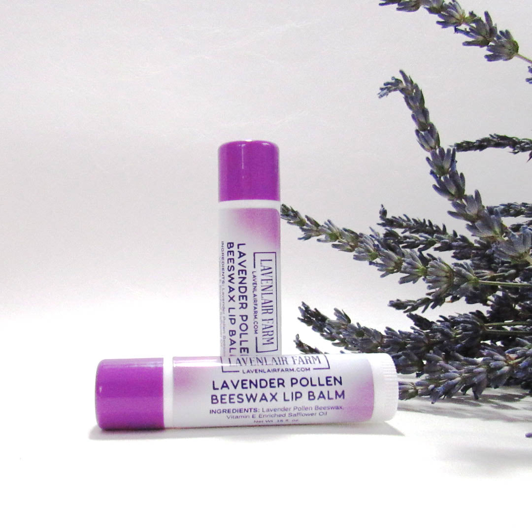 joshua tree lavender lip balm Lavender Pollen Beeswax Lip Balm